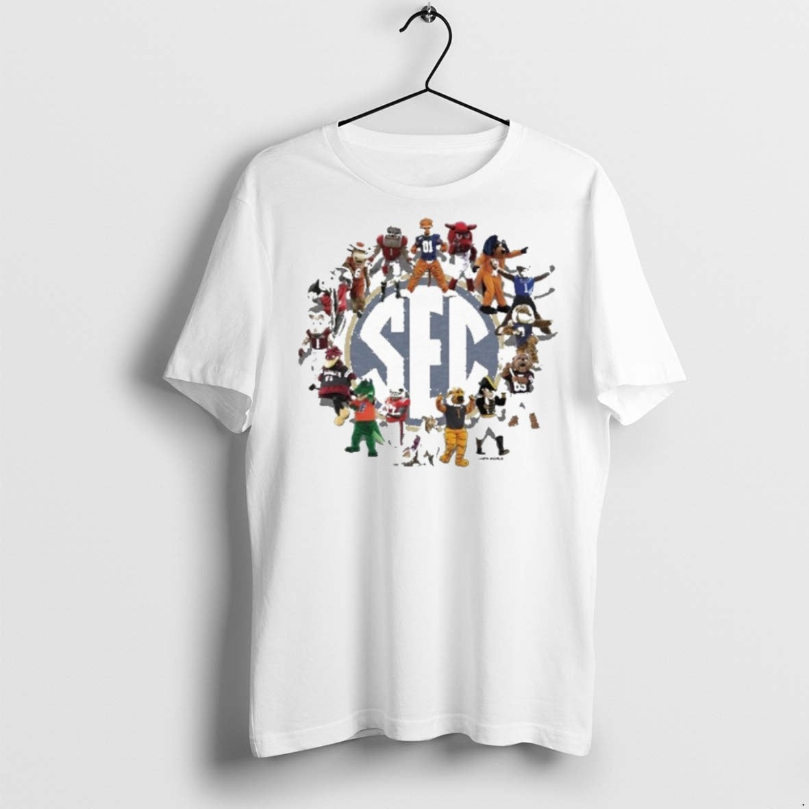 Premium Sec Sidelines Mascot 2025 T Shirts TShirt Elegant Design