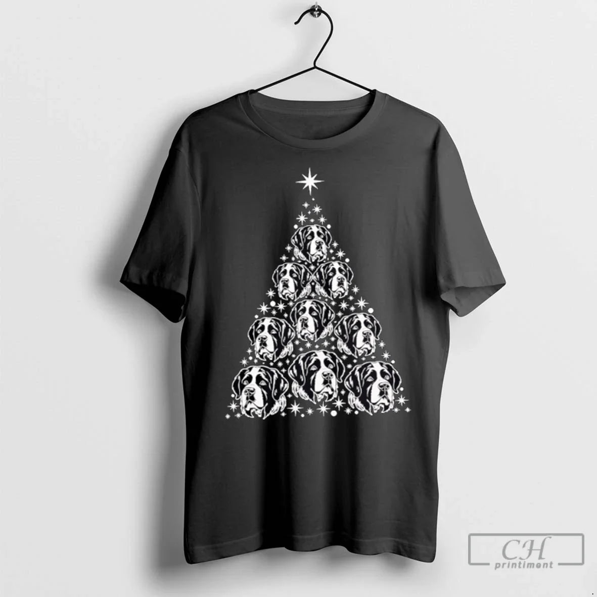 Premium Saint Bernard Tree Sweatshirt Exclusive Merch