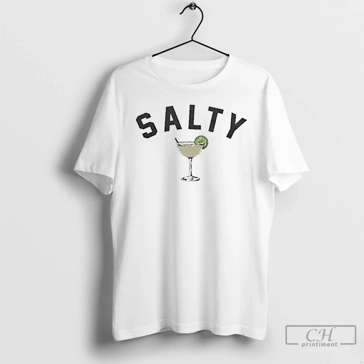 Premium Salty Marg Ringer T Shirts Long Sleeve Unique Art