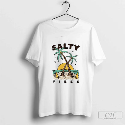 Premium Salty Vibes Beach Surf T Shirts Sweatshirt Exclusive Fashion