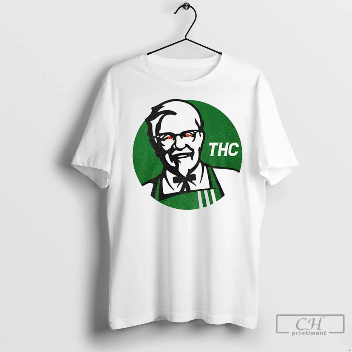 Premium Sanders Thc Kfc Parody Logo Hoodie Elegant Fashion
