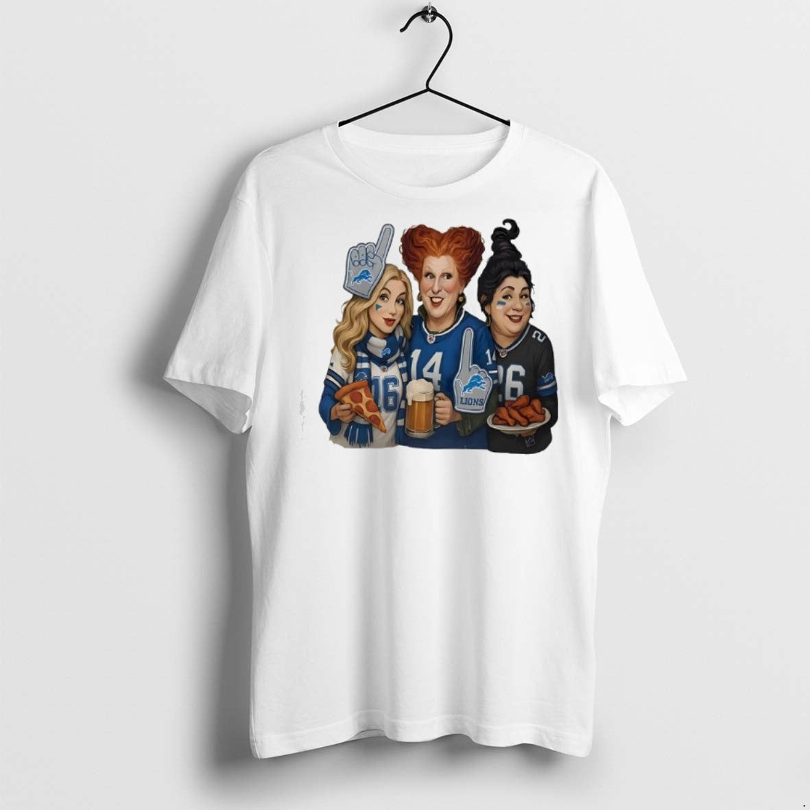 Premium Sanderson Sisters Hocus Pocus X Detroit Lions Football Team