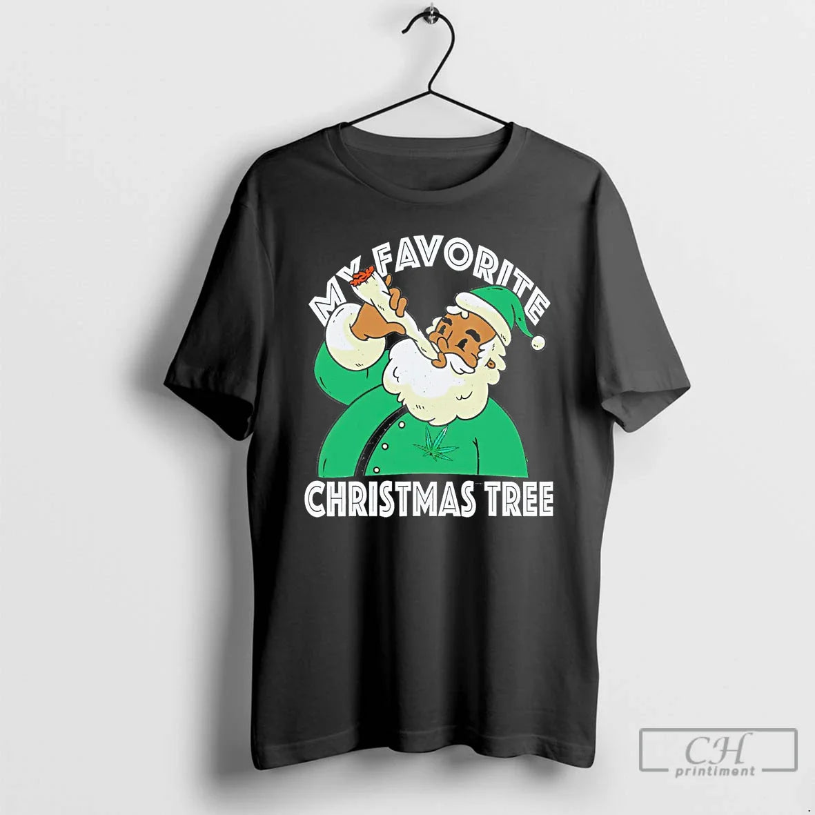 Premium Santa Claus Weed My Favorite Tree Sweatshirt Elegant Gift
