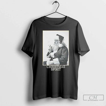 Premium Santa Smoking Spirit Sweatshirt Modern Collection