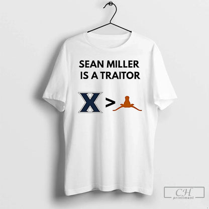 Premium Sean Miller Is Traitor Tuck Fexas Horns Logo T Shirts Hoodie