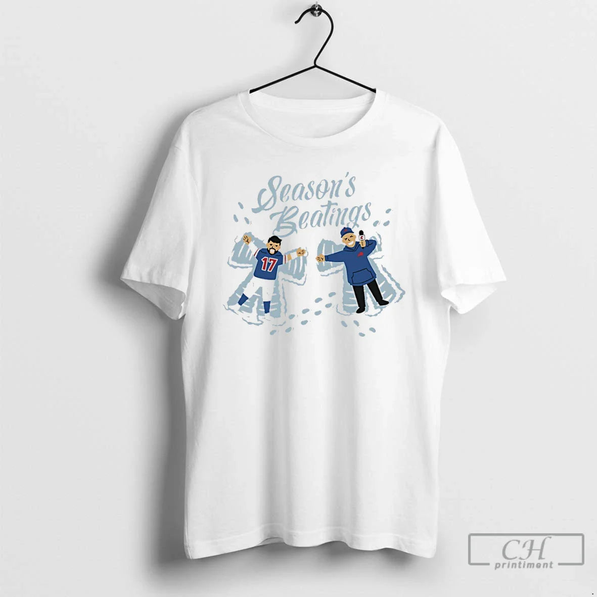 Premium Seasons Beatings Buffalo Bills Tee Stylish Apparel