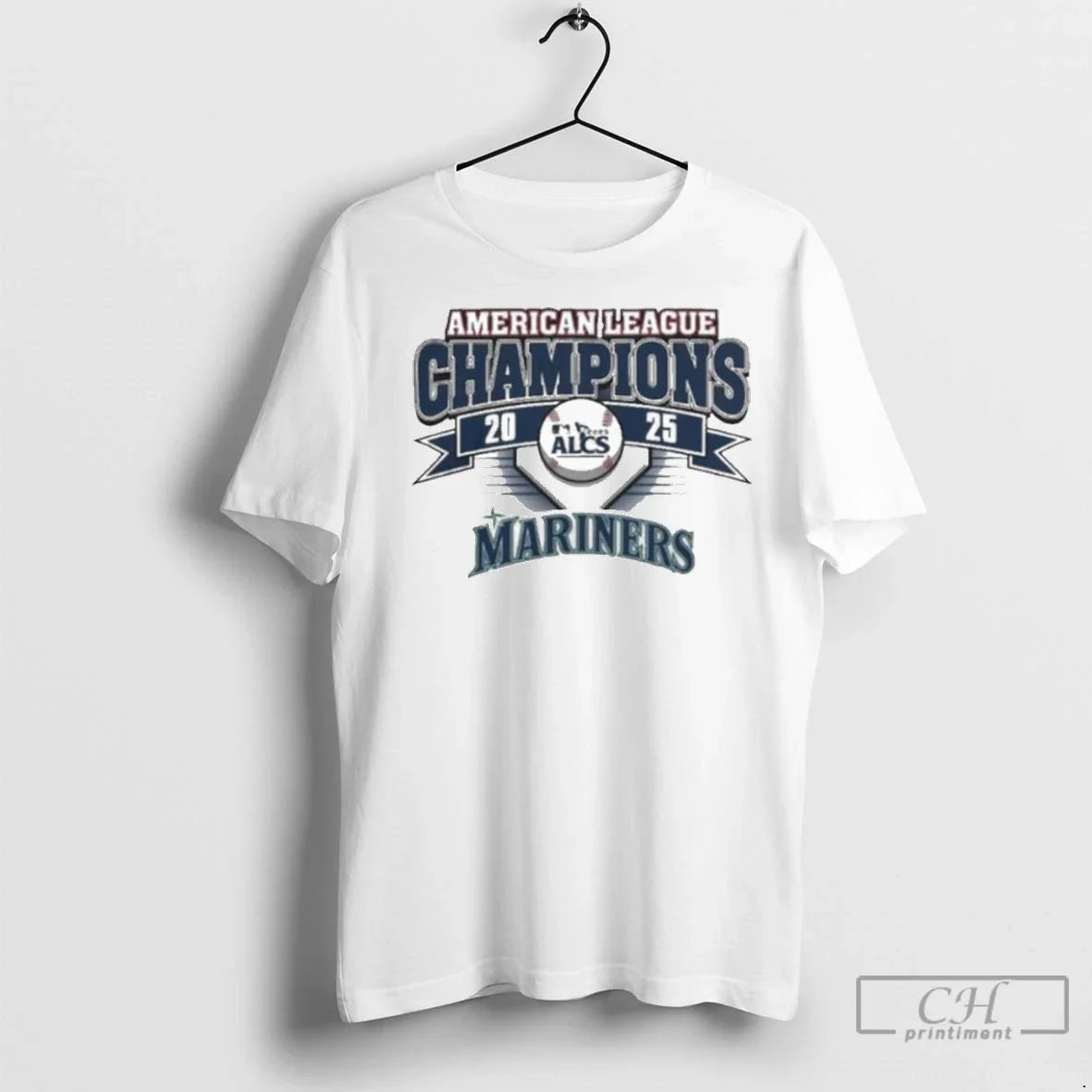 Premium Seattle Mariners 2025 Alcs Champions Ladies Long Sleeve