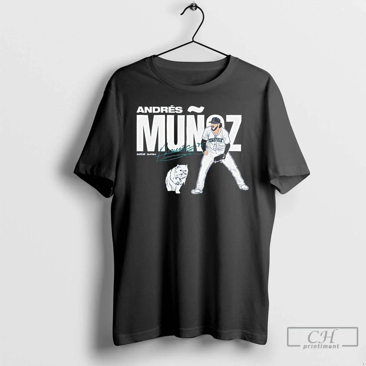 Premium Seattle Mariners Andres Munoz T Shirts Shirt Classic Apparel