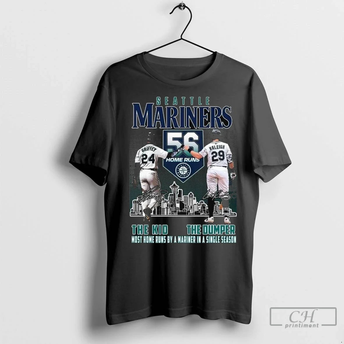 Premium Seattle Mariners Griffey Raleigh 56 Home Runs Dumper Most
