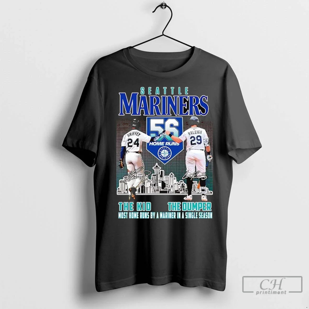 Premium Seattle Mariners Griffey And Raleigh Dumper Most Home Ruins