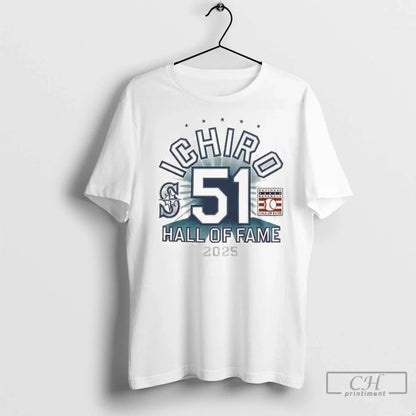 Premium Seattle Mariners Ichiro 2025 Hall Fame Long Sleeve Designer