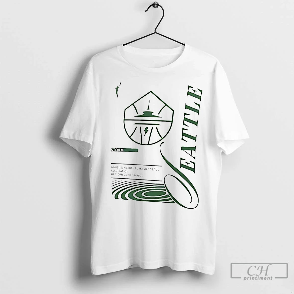 Premium Seattle Storm Wnba Push Limits Tee Retro Outfit