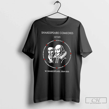 Premium Shakespeare Comedies Est 1623 W Shakespeare 1564 1616 T