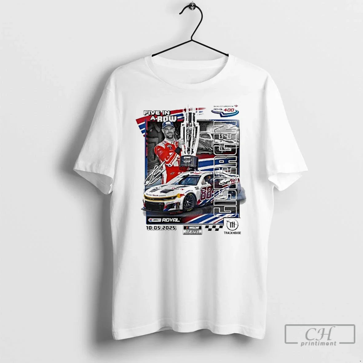 Premium Shane Van Gisbergen 2025 Bank America Roval 400 Race Win T