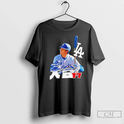 Premium Shohei Ohtani Los Angeles Dodgers Amp T Shirts Tee Designer