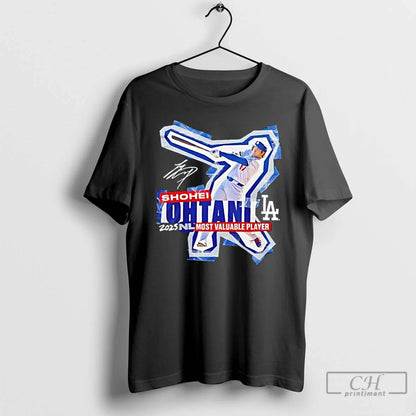 Premium Shohei Ohtani Royal 2025 Mvp Los Angeles Dodgers Tee Stylish