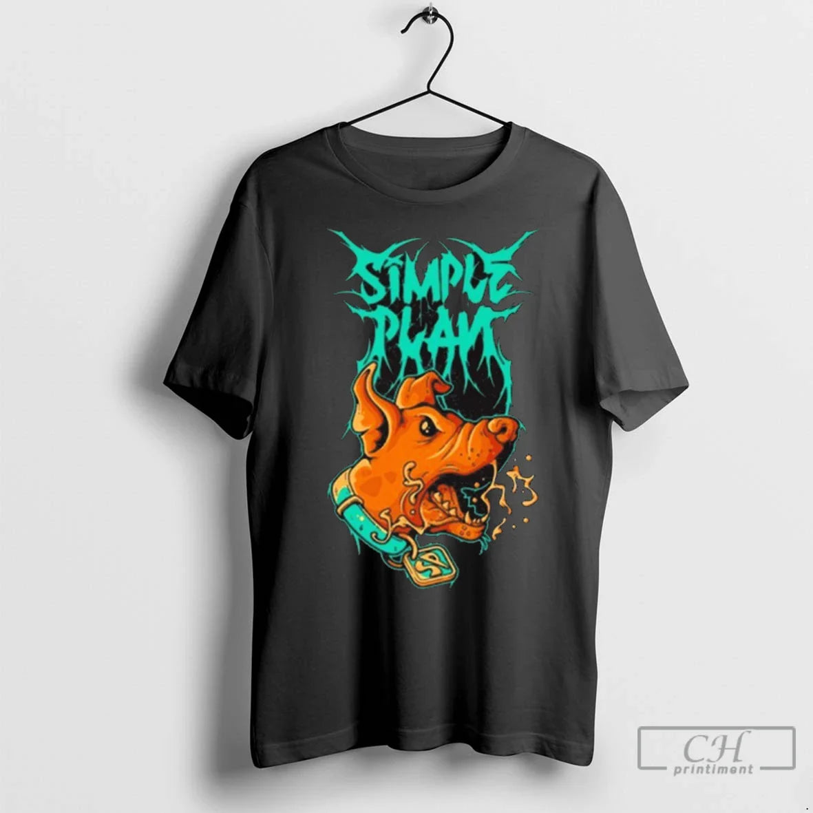 Premium Simple Plan 2025 Dog Halloween Painting Tee Unique Outfit