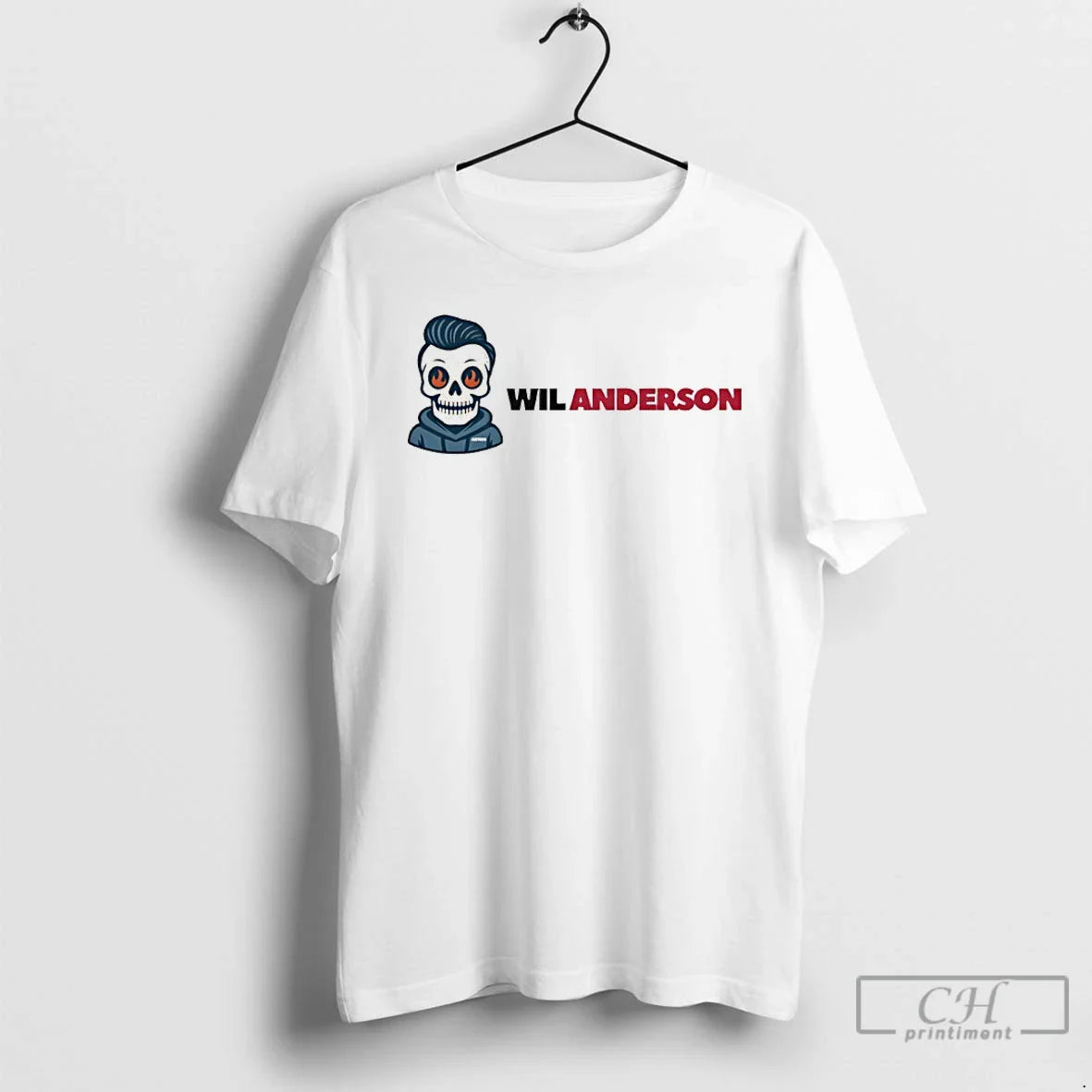 Skeleton Wil Anderson Logo Hoodie Unique Collection