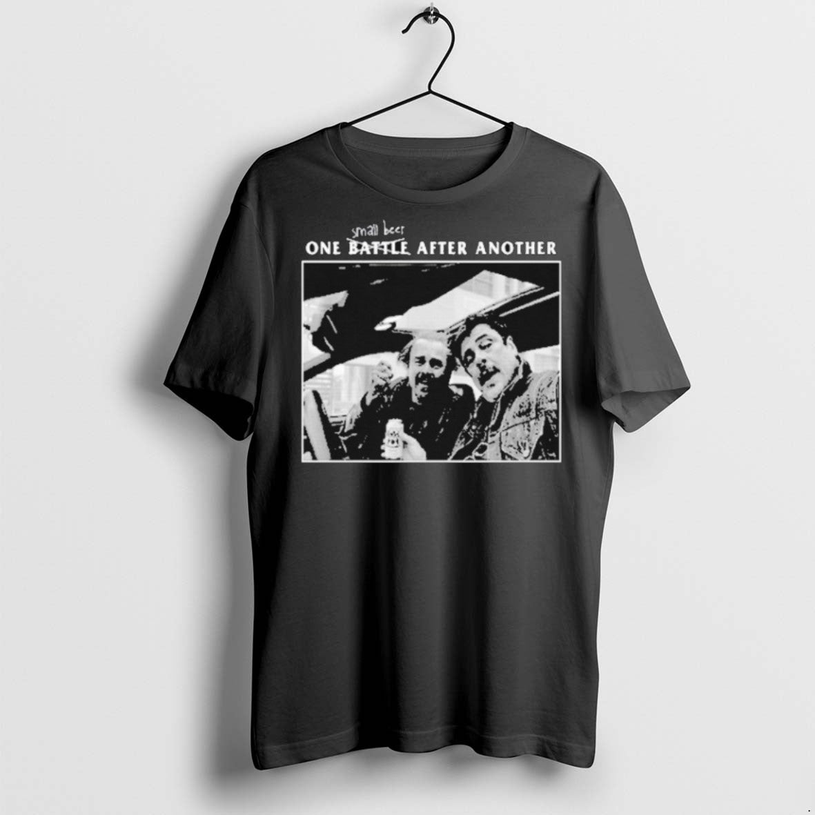 Premium Small Beer One Battle After Another T Shirts Long Sleeve