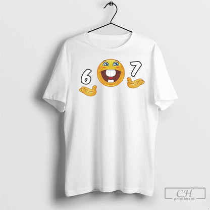 Premium Smiley Emoji 6 Or 7 Tee Stylish Gift