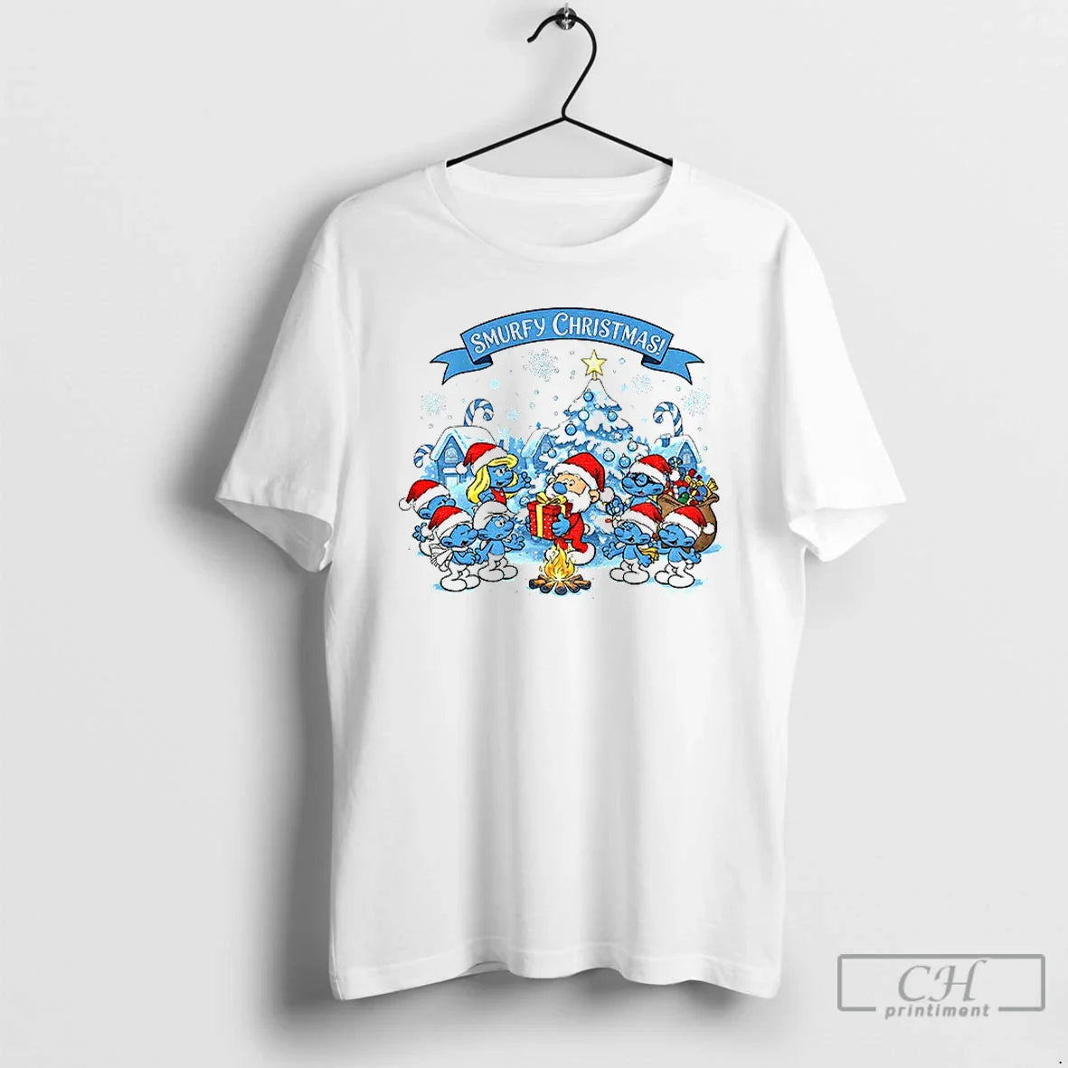 Premium Smurfy Smurf Tee Exclusive Outfit