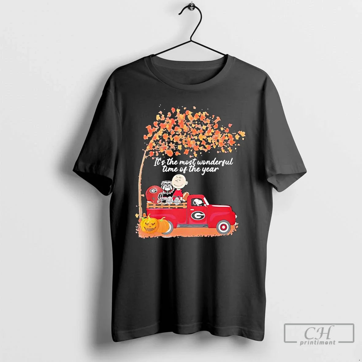 Premium Snoopy Charlie Brown X Georgia Bulldogs Truck Its Most