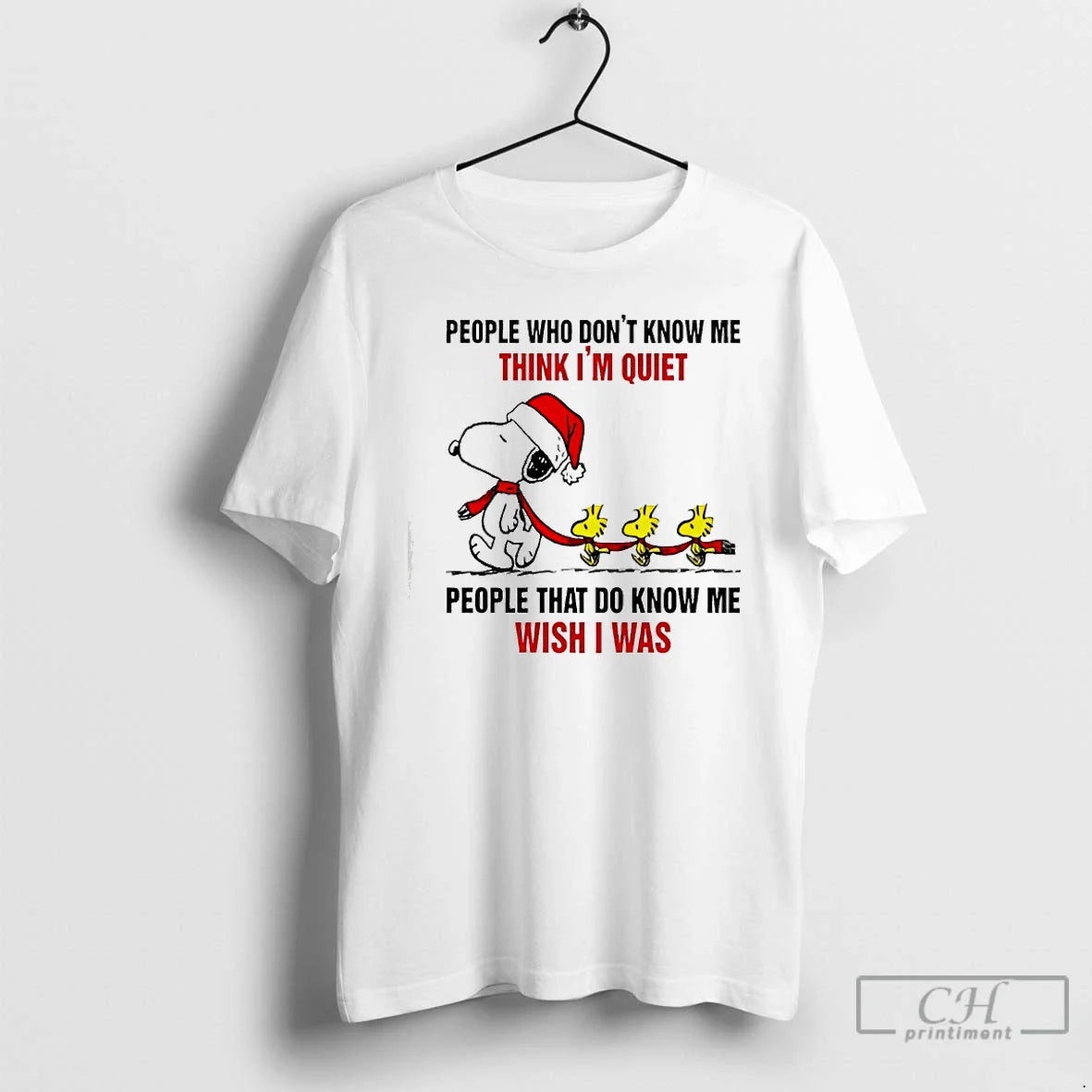 Premium Snoopy People Who Dont Know Me Think Im Quiet People That Do