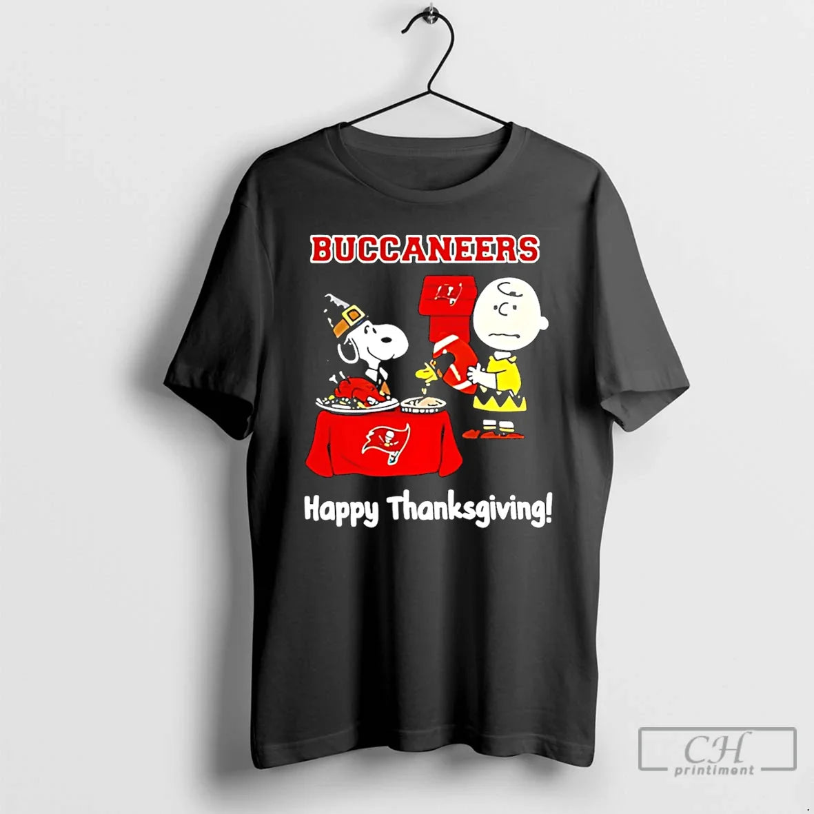 Premium Snoopy And Charlie Brown X Tampa Bay Buccaneers Thanksgiving