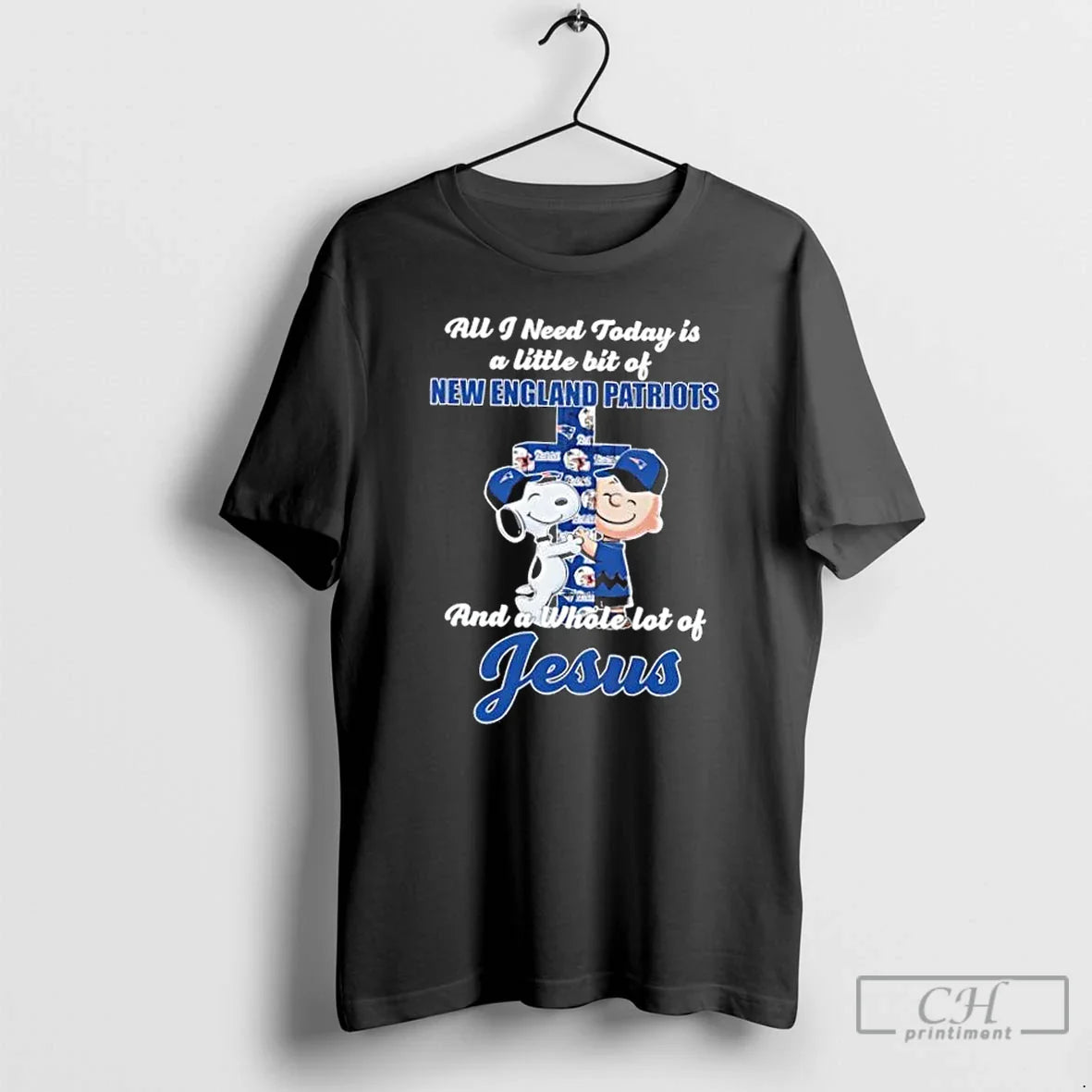 Premium Snoopy And Charlie Brown Hug Cross Little Bit New England