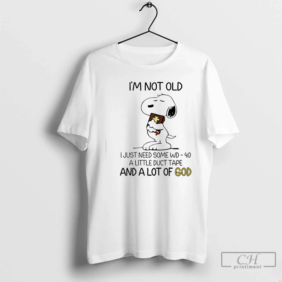 Premium Snoopy Im Not Old I Just Need Some Wd 40 Little Duct Tape Tee