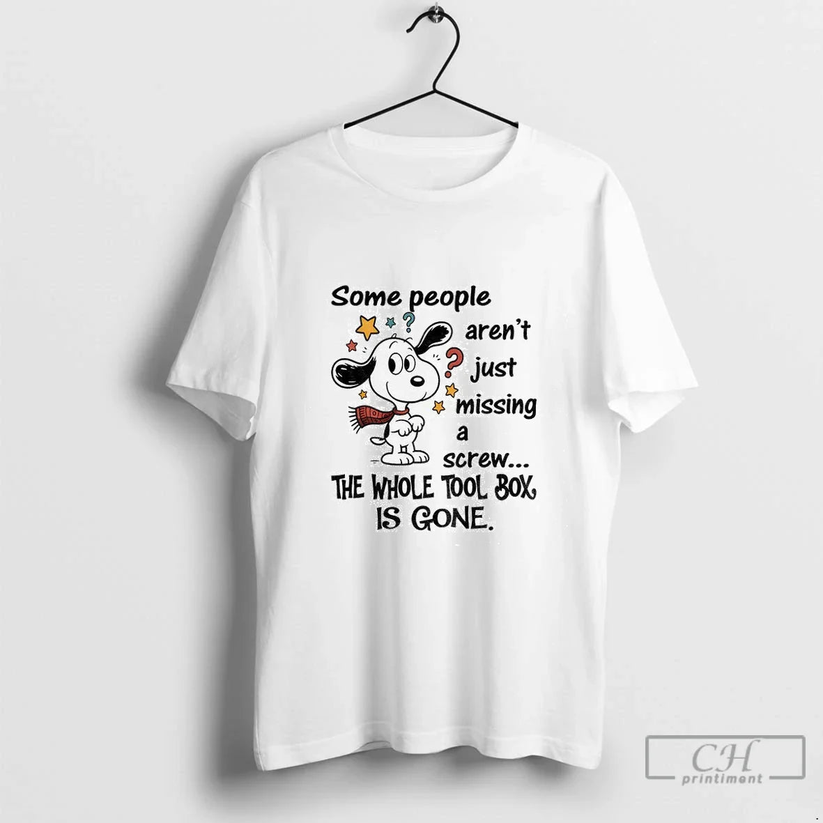 Premium Snoopy Some People Arent Just Missing Screw Whole Tool Box Is