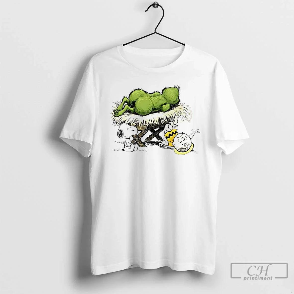 Premium Snoopy X Charlie Brown How Grinch Stole Long Sleeve Stylish