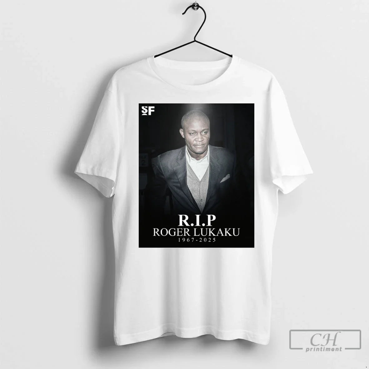 Premium Soccer Forever Rest Peace Roger Lukaku Former Footballer 1967