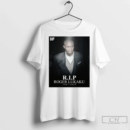 Premium Soccer Forever Rest Peace Roger Lukaku Former Footballer 1967