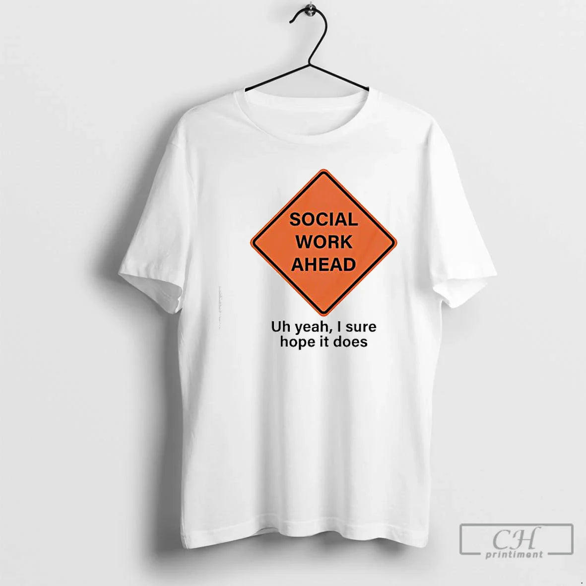 Premium Social Work Ahead Long Sleeve Exclusive Look