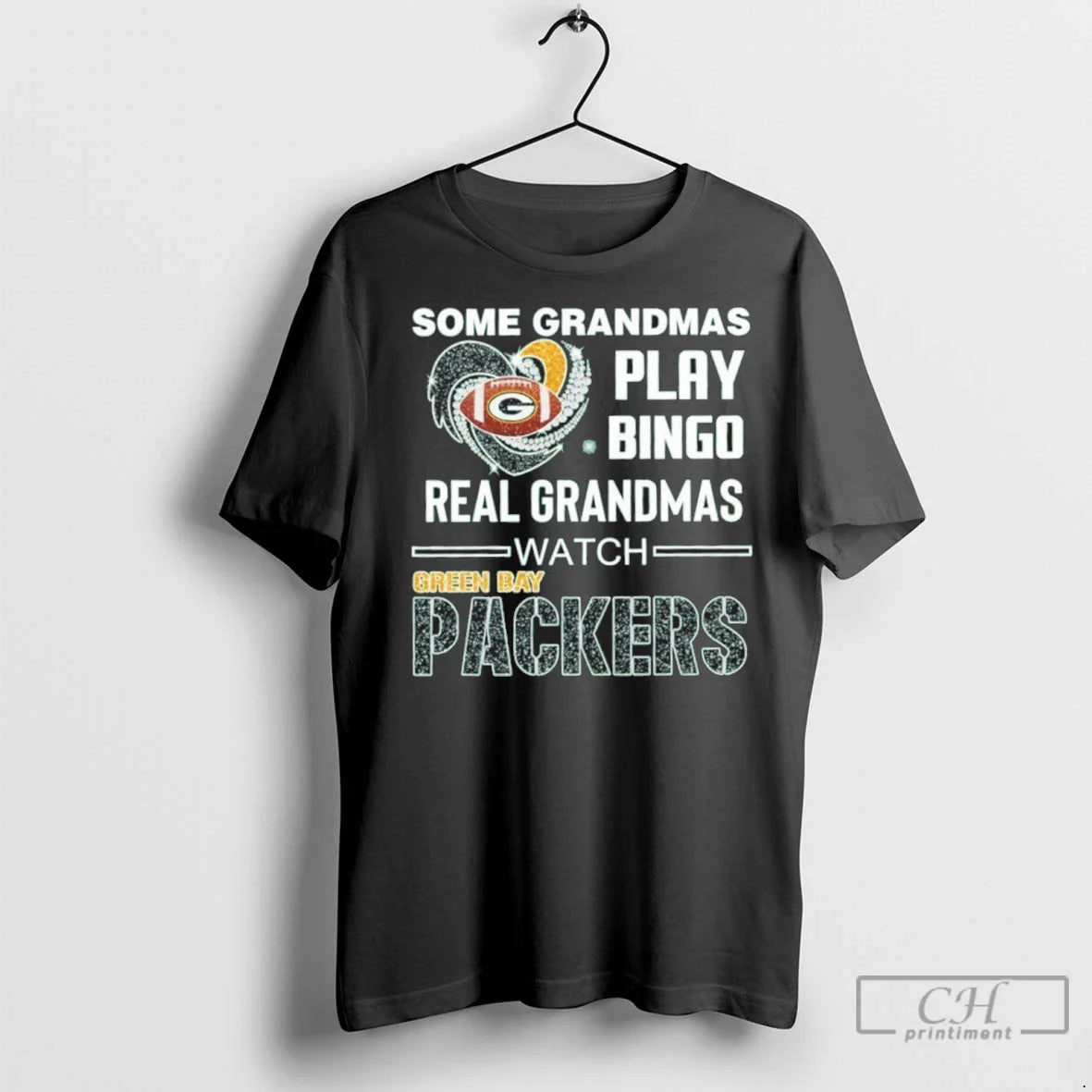 Premium Some Grandmas Play Bingo Real Grandmas Watch Packers Long