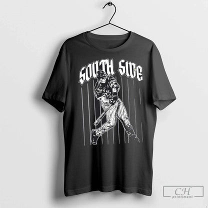 Premium South Side White Sox Skeleton Halloween Skeleton TShirt