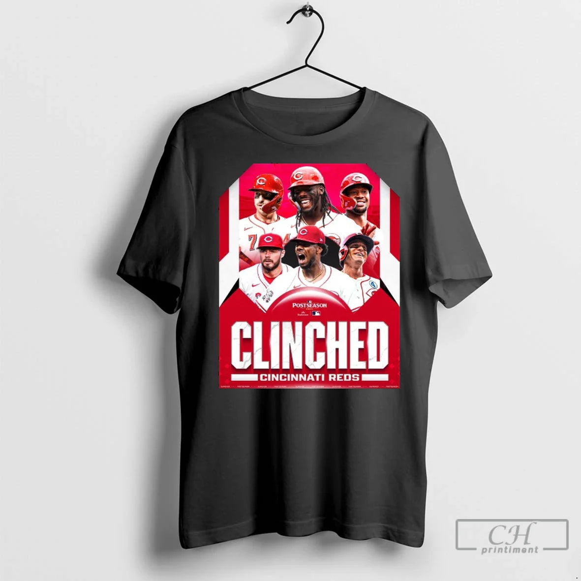 Premium Spencer Steer Elly De La Cruz And Will Benson Cincinnati Reds