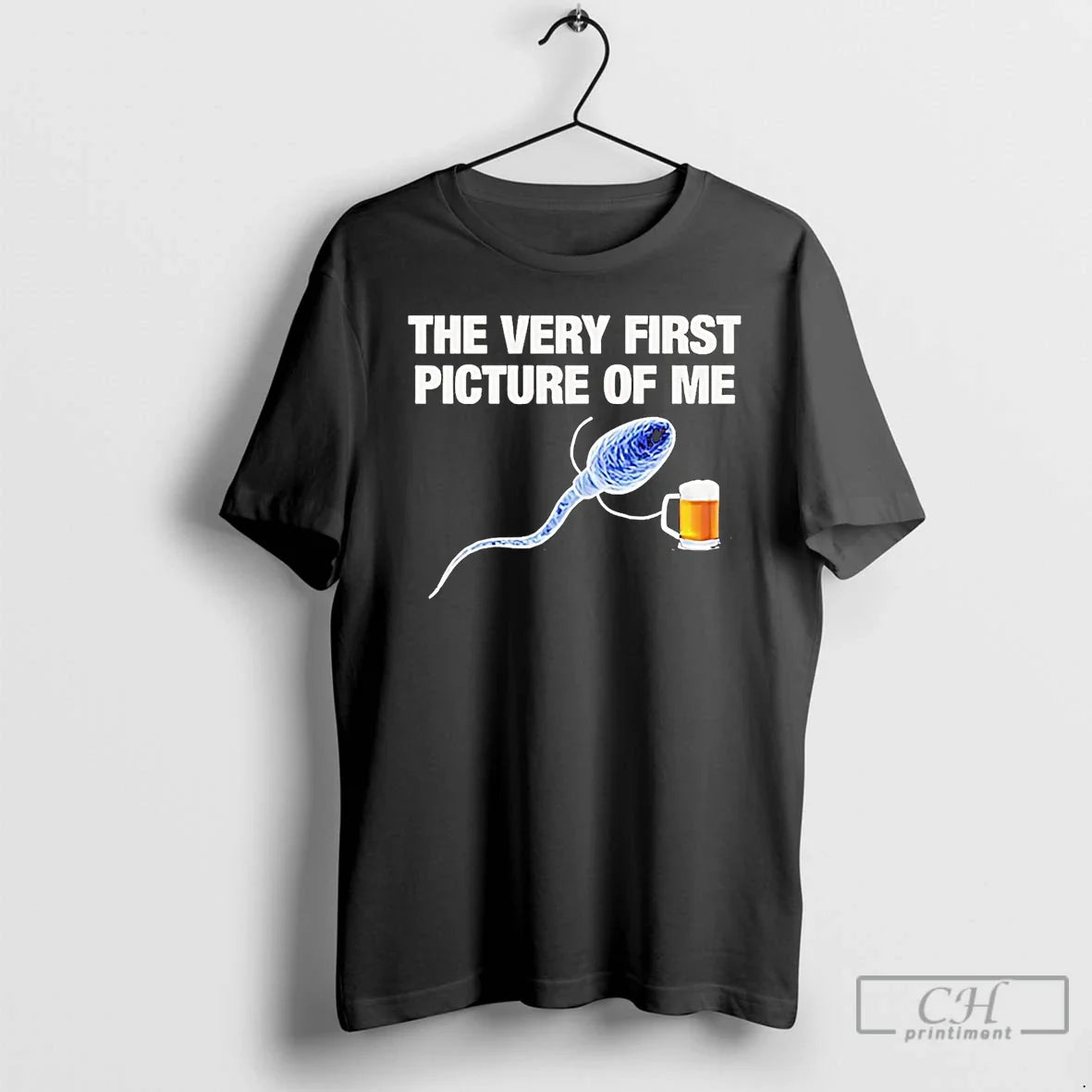 Premium Sperm Beer Very First Picture Me T Shirts TShirt Authentic