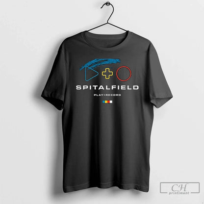 Premium Spitalfield Play Record Sweatshirt Retro Style