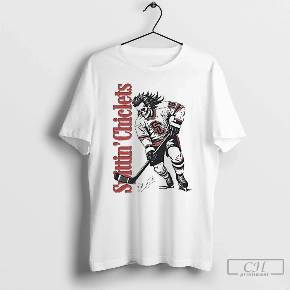 Premium Spittin Chiclets Skullet Vertical T Shirts Shirt Designer