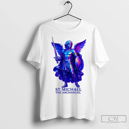 Premium St Michael Archangel TShirt Modern Fashion