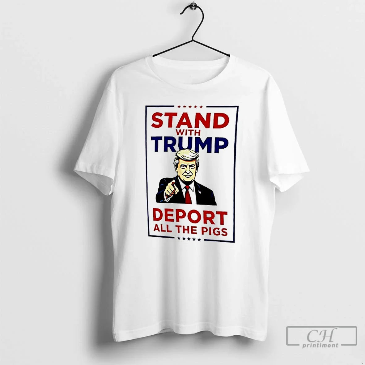 Premium Stand Trump Deport All Pigs Tank Top Premium Fashion