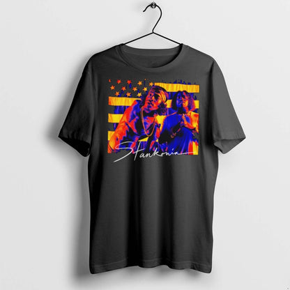 Premium Stankonia Color Photo Usa Flag T Shirts Tee Elegant Gift