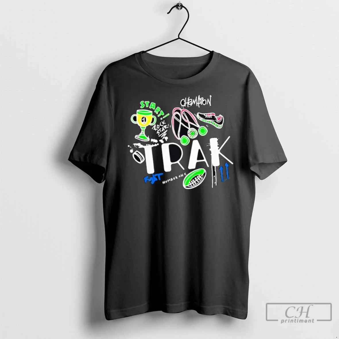 Premium Start Champion Track Flight Number One Tee Trendy Gift