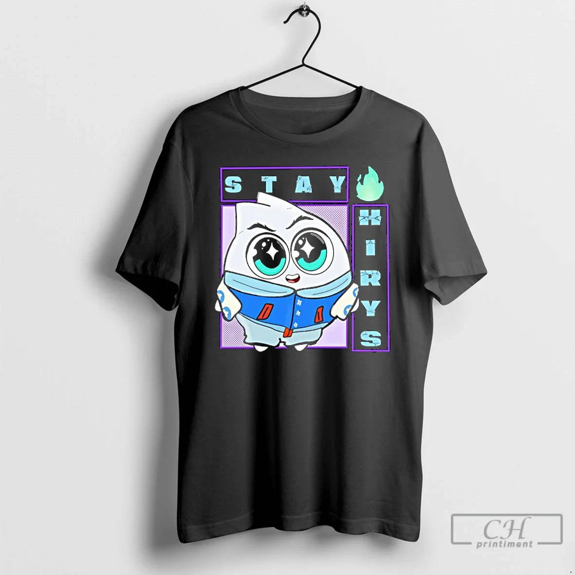 Premium Stay Thirsty Cartoon Tee Trendy Outfit