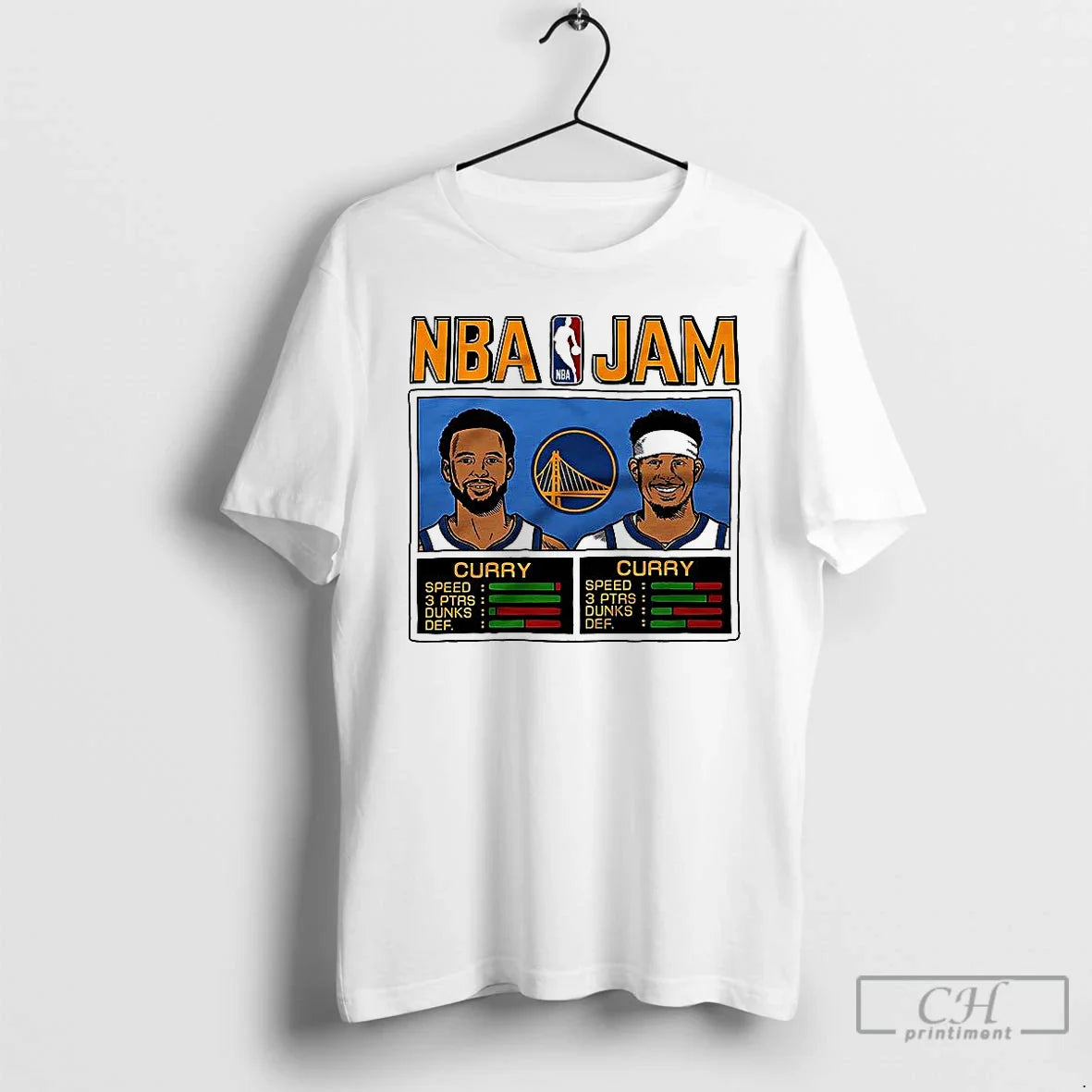 Premium Stephen Curry And Seth Curry Golden State Warriors Nba Jam