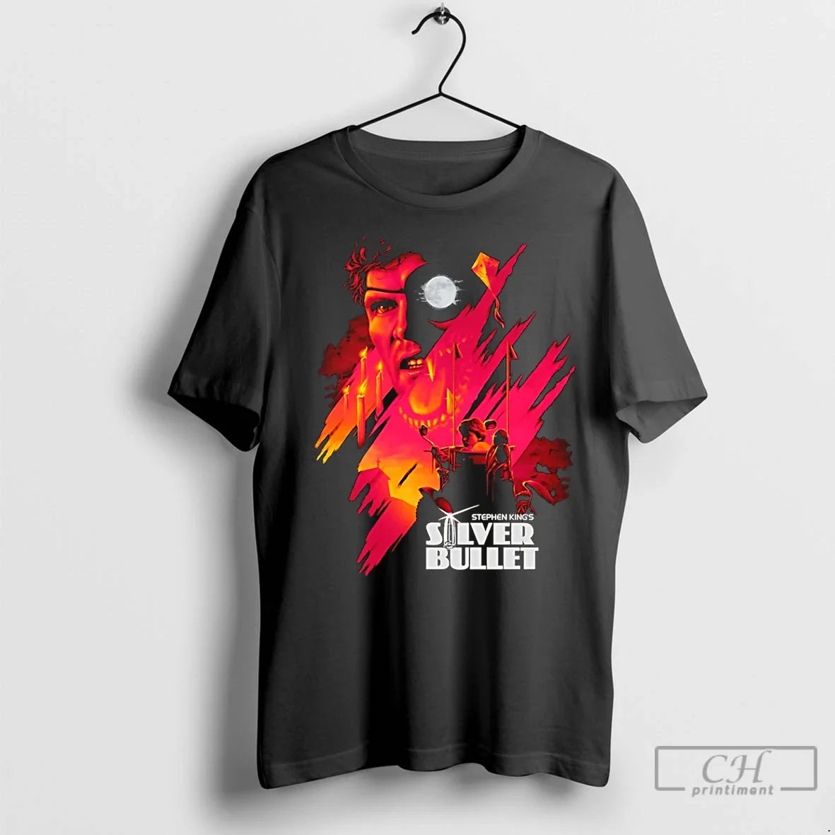 Premium Stephen Kings Silver Bullet Hoodie Designer Collection