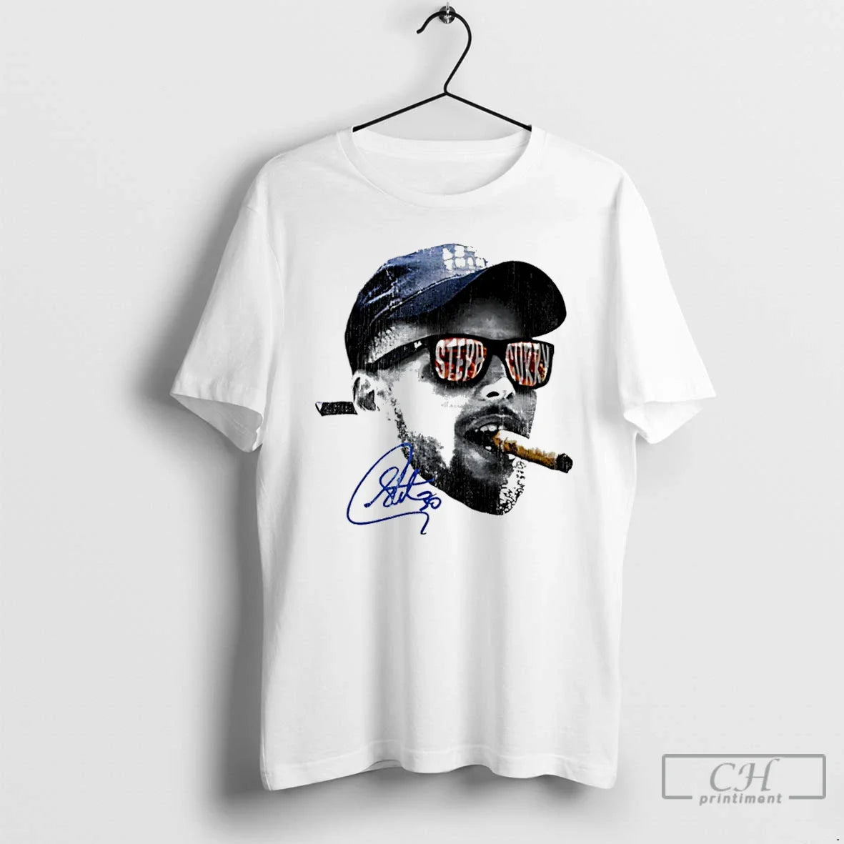 Premium Stephen Curry Cigar Head Signature Tank Top Premium Gift