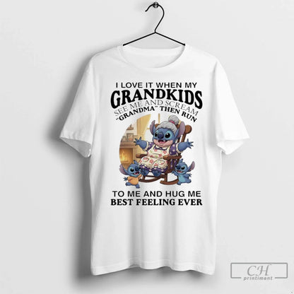 Premium Stitch I Love It When My Grandkids See Me And Scream Grandma